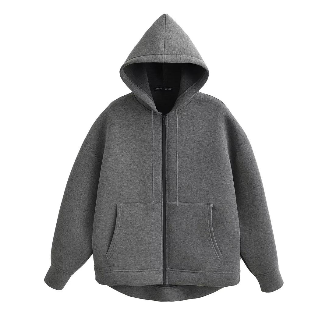 Womens Hoodie with Zipper Closure