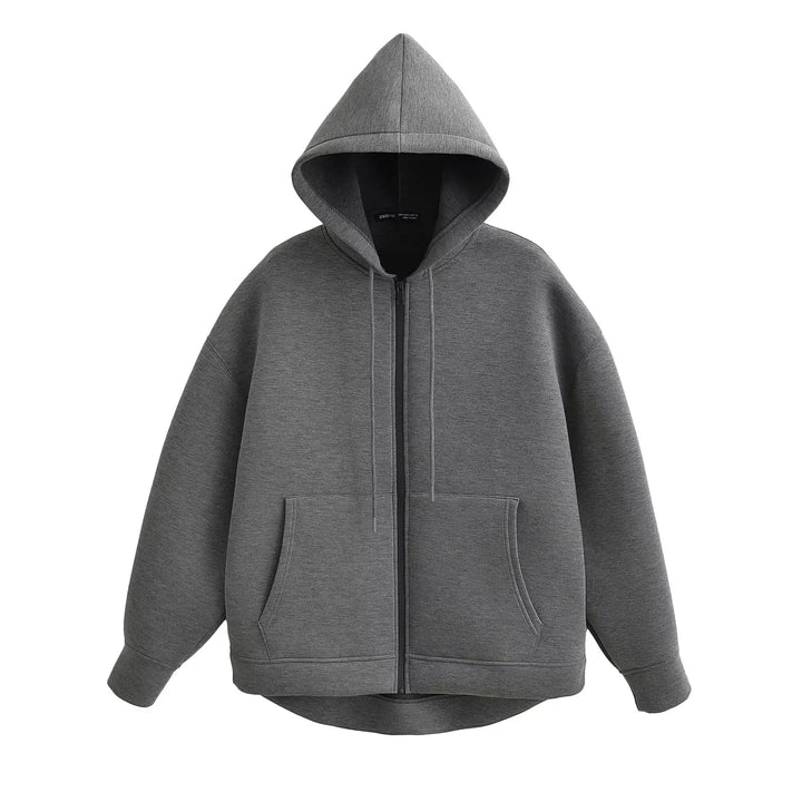 Womens Hoodie with Zipper Closure